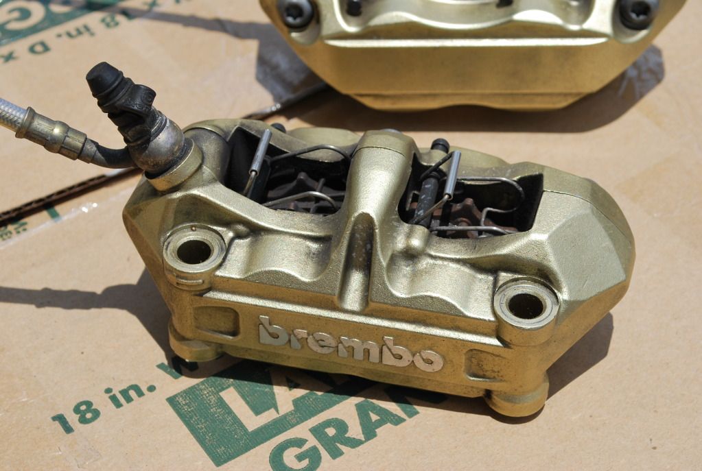 Brembo 100mm Goldline calipers Speedzilla Forums